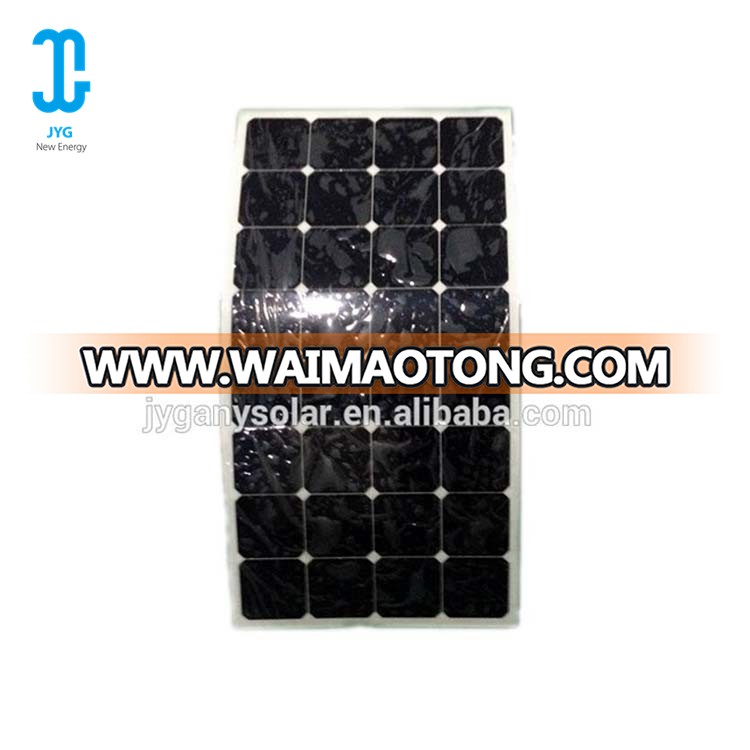 Hot sale mono 12V 100W sunpower flexible solar cells energy panel for car